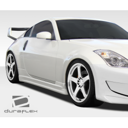 2003-2008 Nissan 350Z Z33 Duraflex AM-S GT Side Skirts Rocker Panels - 2 Piece image - 3