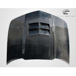 2010-2015 Chevrolet Camaro Carbon Creations ZL1 Look Hood - 1 Piece image - 4