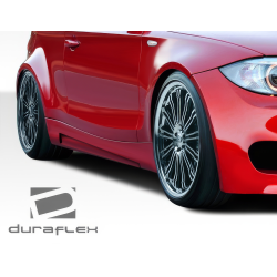 2008-2013 BMW 1 Series E82 E88 Duraflex M Sport Look Side Skirts Rocker Panels - 2 Piece image - 3