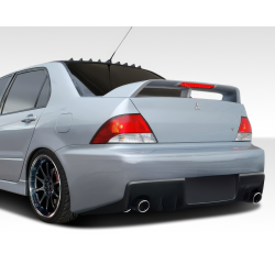 2002-2003 Mitsubishi Lancer Duraflex Evo X Look Rear Bumper - 1 Piece image - 1