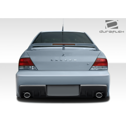 2002-2003 Mitsubishi Lancer Duraflex Evo X Look Rear Bumper - 1 Piece image - 3