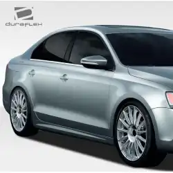 2011-2014 Volkswagen Jetta R Look Side Skirts image - 5