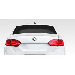 2011-2014 Volkswagen Jetta R Look Rear Wing Trunk Lid Spoiler - 3 Piece image - 1