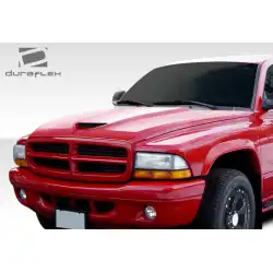 1997-2004 Dodge Dakota 1998-2003 Durango SS Hood - 1 Piece image - 3