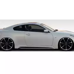 2008-2015 Infiniti G Coupe G37 Q60 Elite Side Skirts Rocker Panels - 2 Piece image - 1