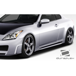 2008-2015 Infiniti G Coupe G37 Q60 Duraflex Elite Side Skirts Rocker Panels - 2 Piece image - 3