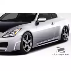 2008-2015 Infiniti G Coupe G37 Q60 Elite Side Skirts Rocker Panels - 2 Piece image - 7
