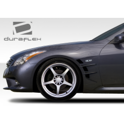 2008-2015 Infiniti G Coupe G37 Q60 Convertible Duraflex W-1 Fenders - 2 Piece image - 3