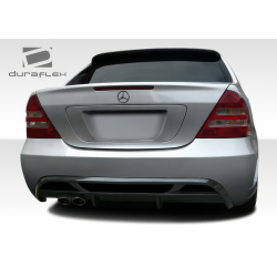 2001-2007 Mercedes C Class W203 4DR Sedan Duraflex AMG V2 Look Rear Bumper - 1 Piece image - 3