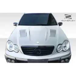 2001-2007 Mercedes C Class W203 W-1 Hood - 1 Piece image - 3