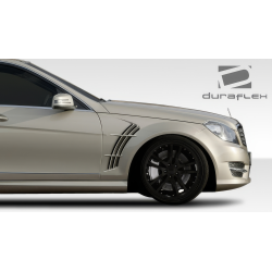 2008-2014 Mercedes C Class W204 Duraflex W-1 Fenders - 2 Piece image - 3