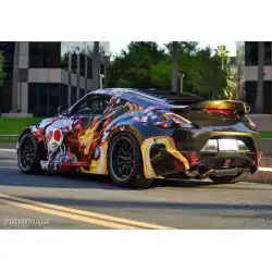 2009-2020 Nissan 370Z Z34 AM-S GT Rear Bumper - 1 Piece image - 8