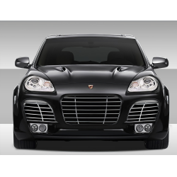 2003-2006 Porsche Cayenne Eros Version 1 Wide Body Front Bumper - 1 Piece image - 1