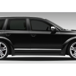 2003-2006 Porsche Cayenne Eros Version 1 Wide Body Side Skirts Rocker Panels - 2 Piece image - 1