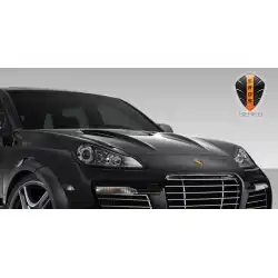 2003-2010 Porsche Cayenne Eros Version 1 Hood - 1 Piece image - 10