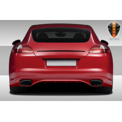 2010-2013 Porsche Panamera Eros Version 2 Rear Lip Under Spoiler Air Dam - 1 Piece image - 4