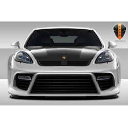 2010-2013 Porsche Panamera Eros Version 4 Wide Body Front Bumper - 1 Piece image - 1