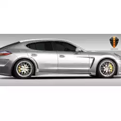 2010-2015 Porsche Panamera Eros Version 4 Wide Body Fender Flares - 6 Piece image - 1