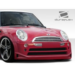 2002-2006 Mini Cooper / Cooper S R50 R53 2005-2008 Cooper convertible R52 Duraflex Type Z Wide Body Front Bumper - 1 Piece image - 3