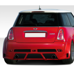 2002-2006 Mini Cooper / Cooper S R50 R53 2005-2008 Cooper convertible R52 Duraflex Type Z Wide Body Rear Bumper - 1 Piece image - 1