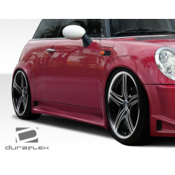 2002-2006 Mini Cooper / Cooper S R50 R53 2005-2008 Cooper convertible R52 Duraflex Type Z Wide Body Fender Flares - 6 Piece image - 3