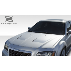 2011-2023 Chrysler 300 Duraflex Brizio Hood - 1 Piece image - 3