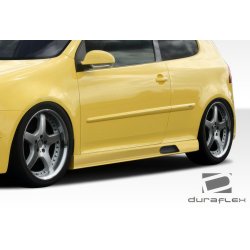 2005-2010 Volkswagen Jetta / 2006-2009 Golf GTI Rabbit Duraflex PR-D Side Skirts Rocker Panels - 2 Piece image - 3