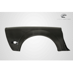 1997-2004 Chevrolet Corvette C5 Convertible Z06 Carbon Creations ZR Edition Rear Fenders - 2 Piece image - 5