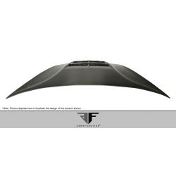 2010-2015 Porsche Panamera Carbon AF-1 Hood ( CFP ) - 1 Piece image - 5