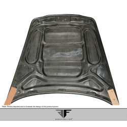 2010-2015 Porsche Panamera Carbon AF-1 Hood ( CFP ) - 1 Piece image - 6
