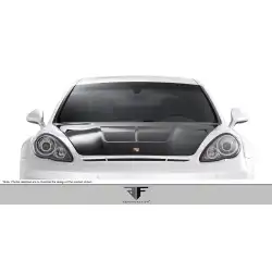 2010-2015 Porsche Panamera Carbon AF-1 Hood ( CFP ) - 1 Piece image - 6