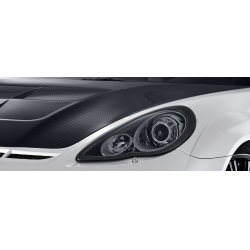 2010-2013 Porsche Panamera Carbon AF-1 Wide Body Eye Lids ( CFP ) - 2 Piece image - 1
