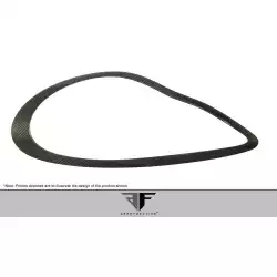 2010-2013 Porsche Panamera Carbon AF-1 Wide Body Eye Lids ( CFP ) - 2 Piece (S) image - 2