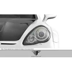 2010-2013 Porsche Panamera Carbon AF-1 Wide Body Eye Lids ( CFP ) - 2 Piece (S) image - 6