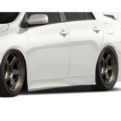 2009-2013 Toyota Corolla Duraflex GT Concept Side Skirts Rocker Panels - 2 Piece image - 1