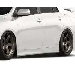 2009-2013 Toyota Corolla GT Concept Side Skirts Rocker Panels - 2 Piece image - 1