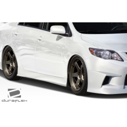 2009-2013 Toyota Corolla Duraflex GT Concept Side Skirts Rocker Panels - 2 Piece image - 3