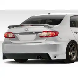 2011-2013 Toyota Corolla GT Concept Rear Bumper - 1 Piece image - 1