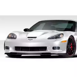 2005-2013 Chevrolet Corvette C6 Z06 GS ZR1 GT500 Front Lip Under Spoiler Air Dam - 1 Piece image - 1