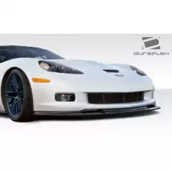2005-2013 Chevrolet Corvette C6 Z06 GS ZR1 GT500 Front Lip Under Spoiler Air Dam - 1 Piece image - 3
