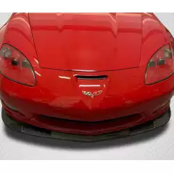 2005-2013 Chevrolet Corvette C6 Z06 GS ZR1 GT500 Front Lip Under Spoiler Air Dam - 1 Piece image - 1