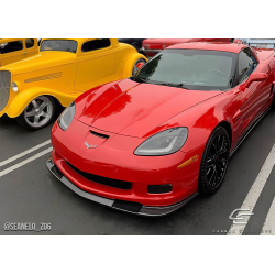 2005-2013 Chevrolet Corvette C6 Z06 GS ZR1 Carbon Creations GT500 Front Lip Under Spoiler Air Dam - 1 Piece image - 3