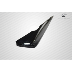 2005-2013 Chevrolet Corvette C6 Carbon Creations GT500 Side Skirt Splitters - 2 Piece image - 8