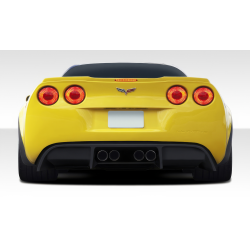 2005-2013 Chevrolet Corvette C6 Duraflex GT500 Rear Diffuser - 1 Piece image - 1