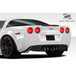 2005-2013 Chevrolet Corvette C6 Duraflex GT500 Rear Diffuser - 1 Piece image - 3