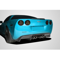 2005-2013 Chevrolet Corvette C6 Carbon Creations GT500 Rear Diffuser - 1 Piece image - 1