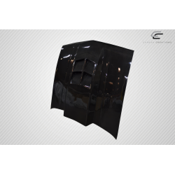 1982-1992 Chevrolet Camaro Carbon Creations ZL1 Look Hood - 1 Piece image - 4