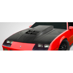 1982-1992 Chevrolet Camaro Carbon Creations ZL1 Look Hood - 1 Piece image - 1