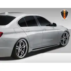 2011-2016 BMW 5 Series F10 4DR Eros Version 1 Side Skirts Rocker Panels - 2 Piece image - 10