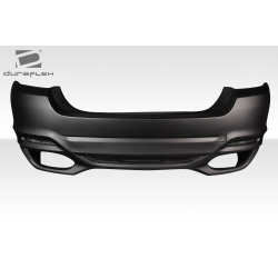2011-2016 BMW 5 Series F10 4DR Eros Version 1 Rear Bumper - 1 Piece image - 3